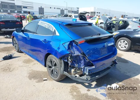 2018 Honda Civic Ex from USA, damaged, VIN SHHFK7H56JU213212